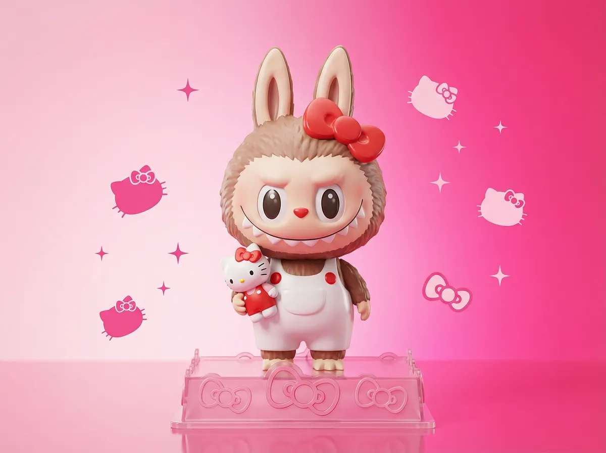 LABUBU x HelloKitty 联名手办01
